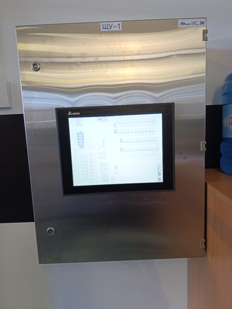 Щит управление ЩУ с использование панели оператора DELTA 2025 Щит управление ЩУ с использование панели оператора DELTA 2025